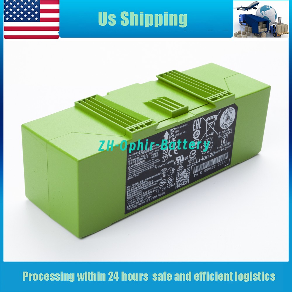 ABL-F Genuine Replacement Battery Compatible with iRobot Roomba e5 e6 i3 i4 i6 i7 i7+ i8 i8+ J7 Series Models-image