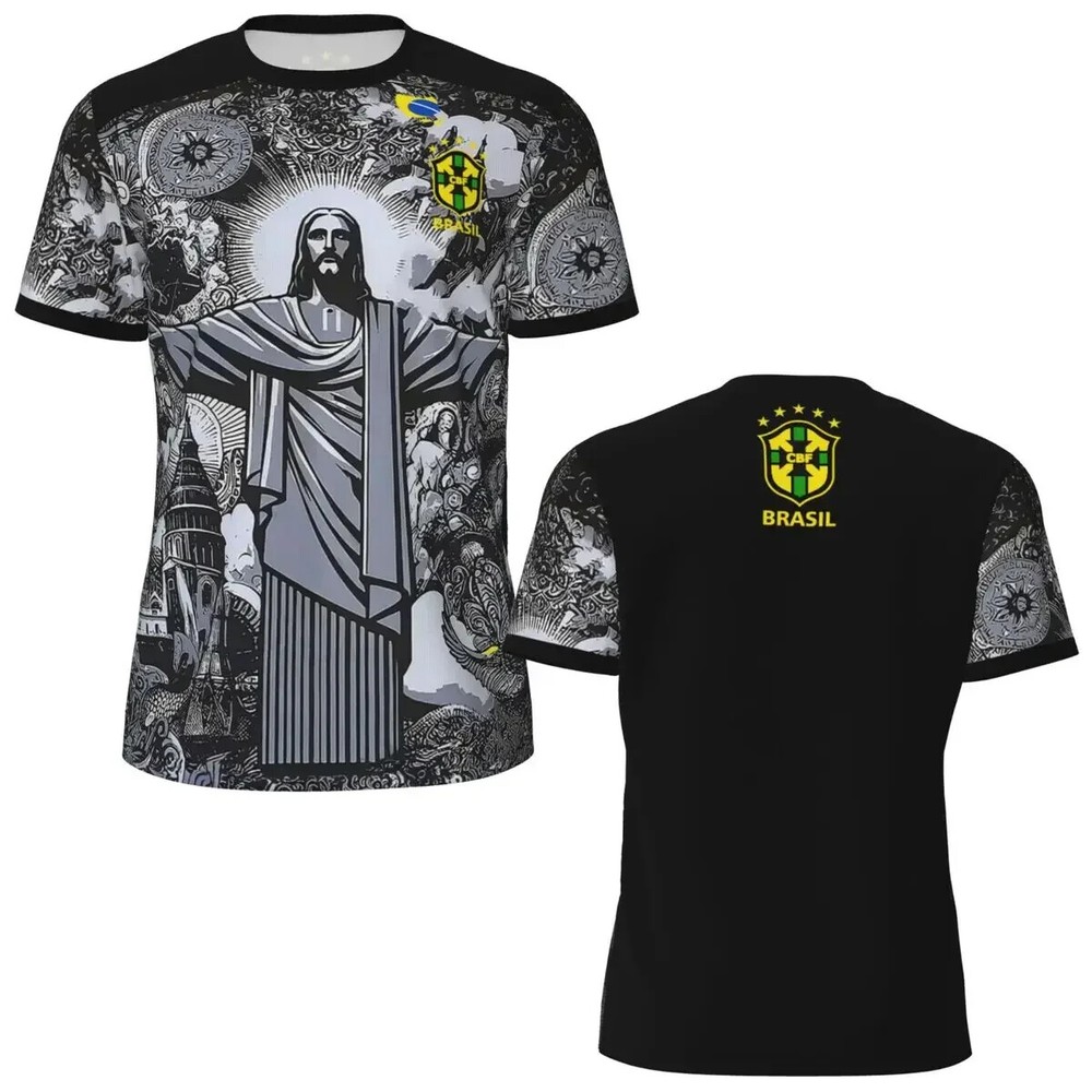 Football Training Shirt Special Edition Brazilian Jesus