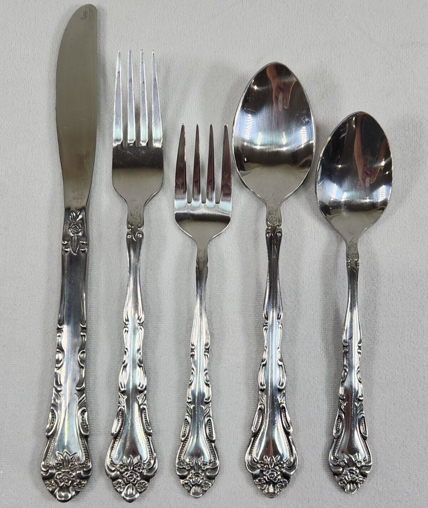 ABIGAIL International Stainless Serving Set Taiwan Silverware Fork Spoon Knife-image