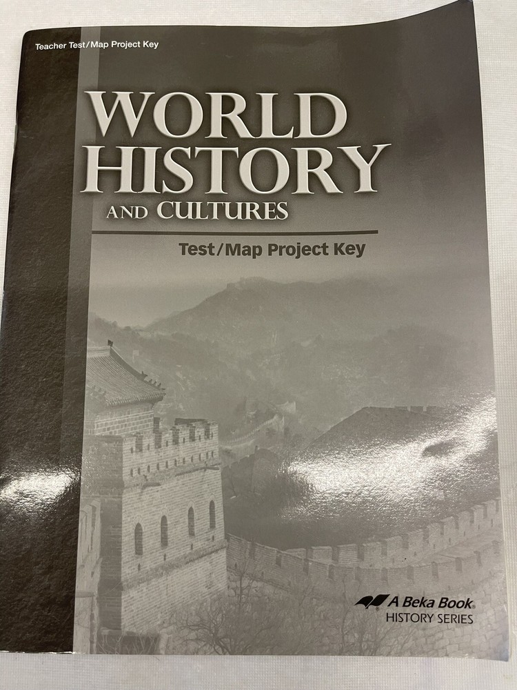 Abeka World History Cultures Teacher Test Map Project Answer Key-image