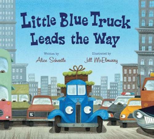 Little Blue Truck Leads the Way board book - Board book - GOOD