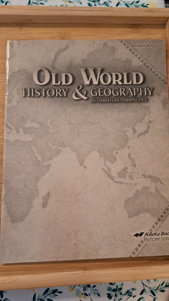 Abeka Old World History Geography Answer Key Study Guide-image