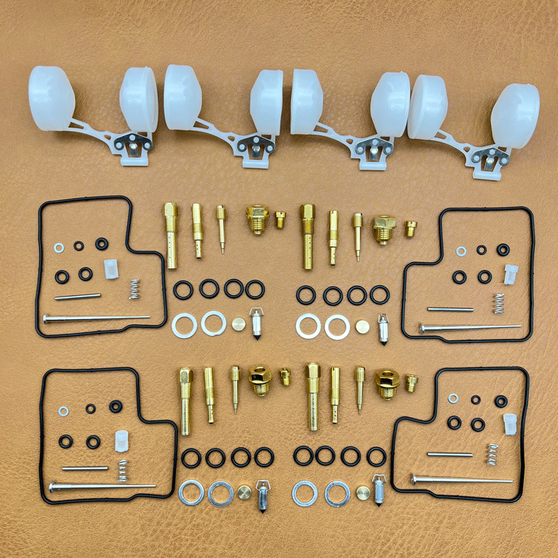 4Sets Carburetor Repair Kit For 1984-1985 Honda Magna 700 VF700C Carb Float