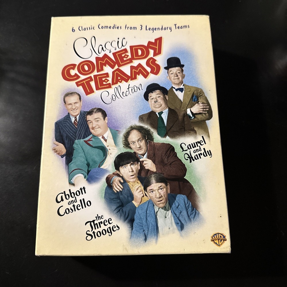 Classic Comedy Teams 3-DVD Set with Laurel & Hardy Abbott & Costello and The Stooges-image