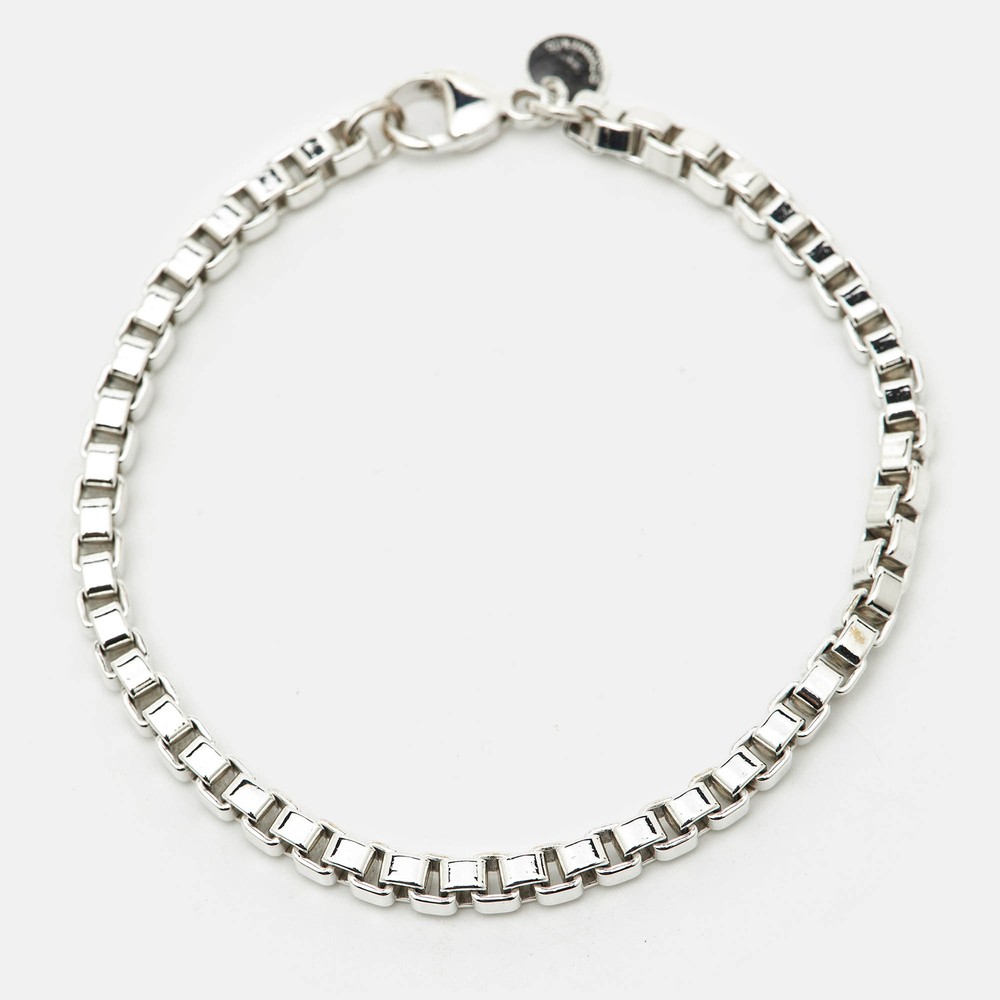Tiffany & Co. Venetian Link Sterling Silver Bracelet