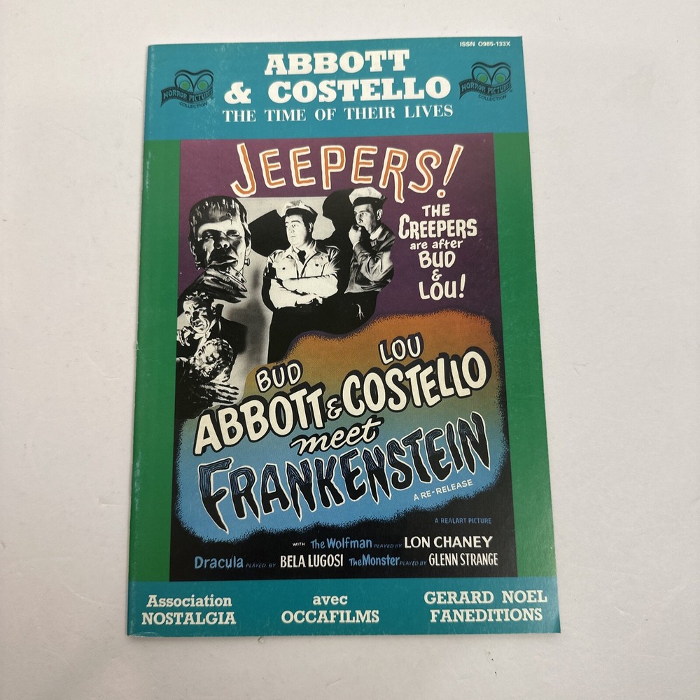 ABBOTT & COSTELLO The Time of their Lives HORROR PICTURE COLLECTION PICTURE BOOK-image