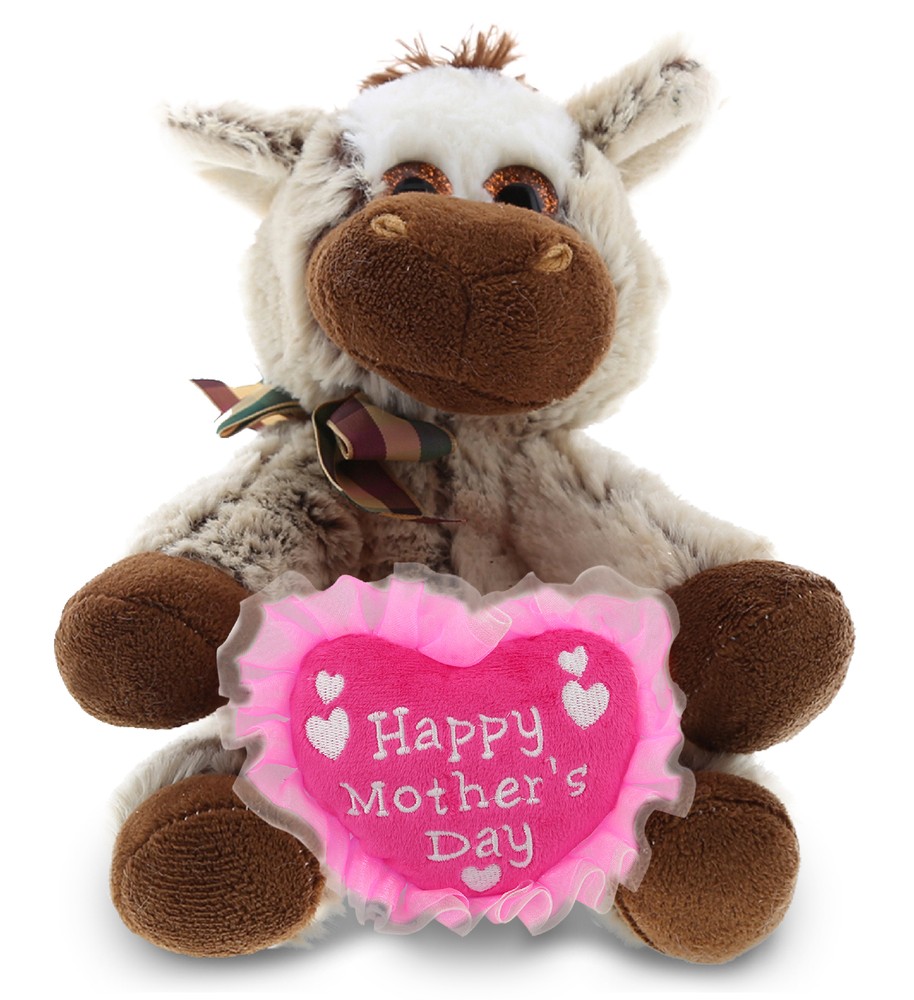 DolliBu Happy Mother's Day Super Soft Plush Floppy Donkey Figure - 8