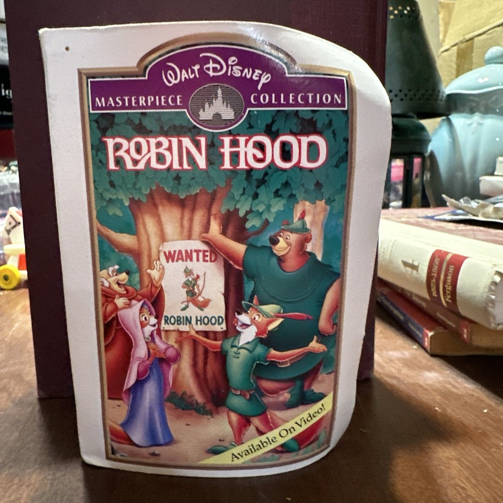 Walt Disney Robin Hood Masterpiece McDonald's Happy Meal Box/Figure/1995