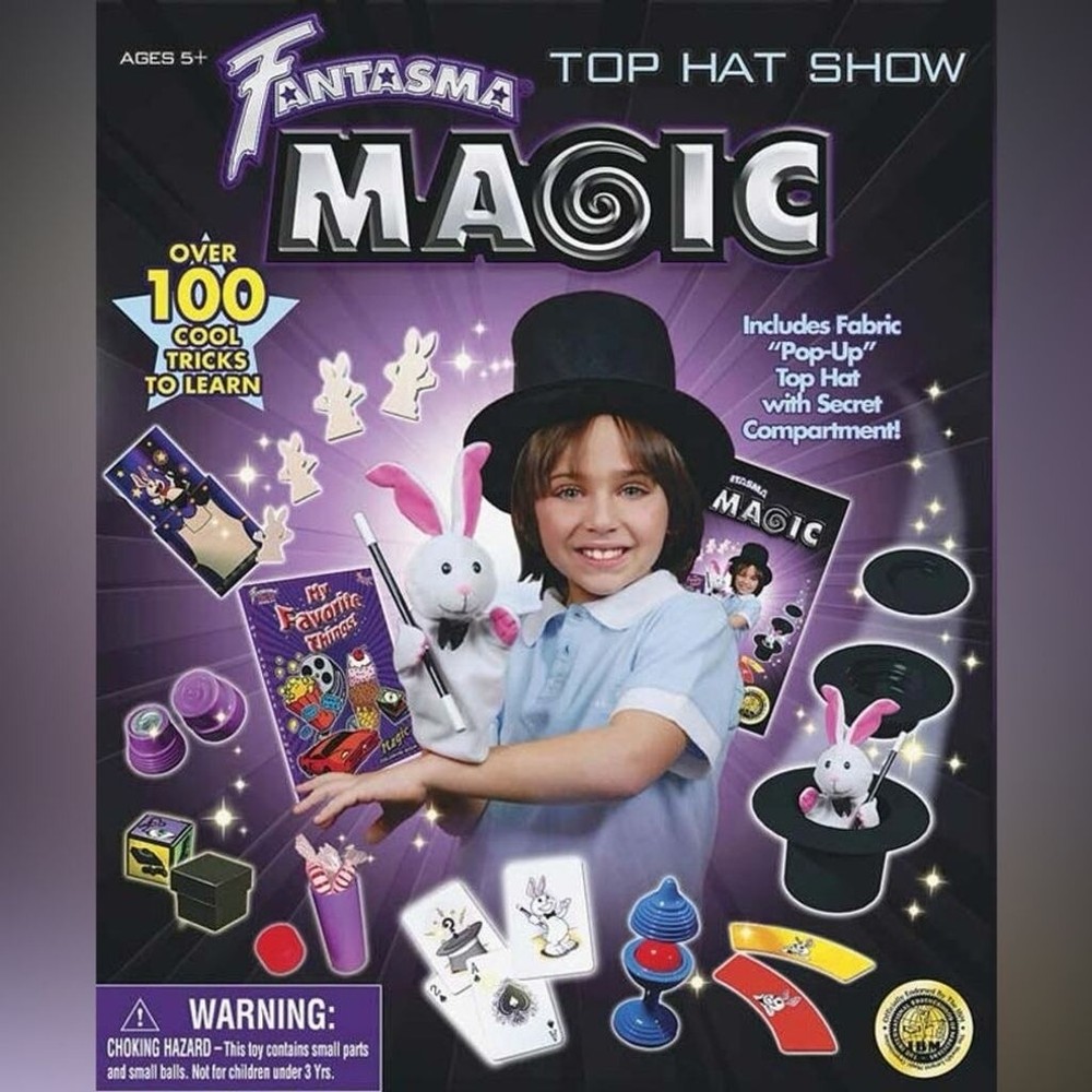 FANTASMA Abracadabra Top Hat Set 100 Magic Tricks-image