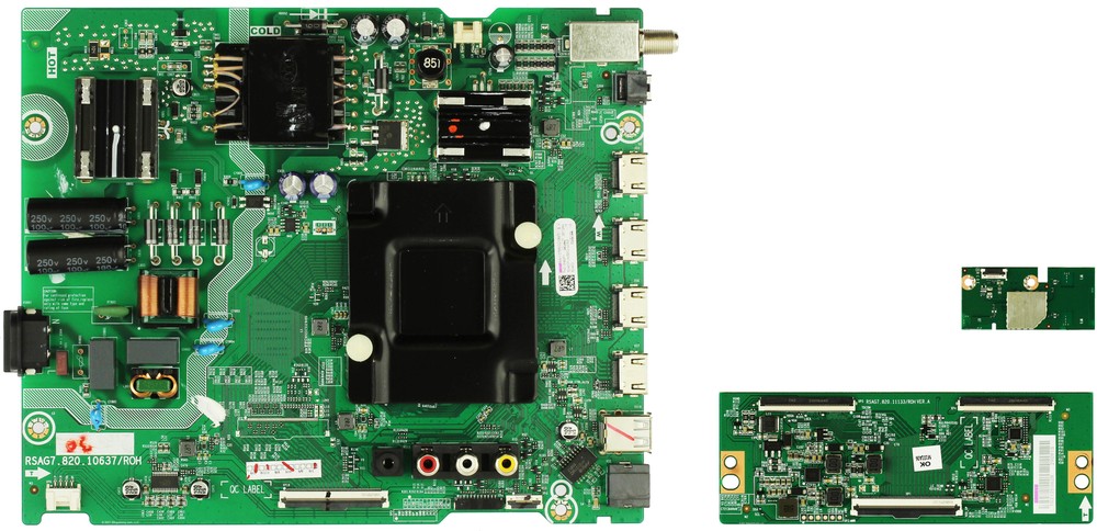 Hisense 50A6G Complete LED TV Repair Parts Kit (SEE NOTE)