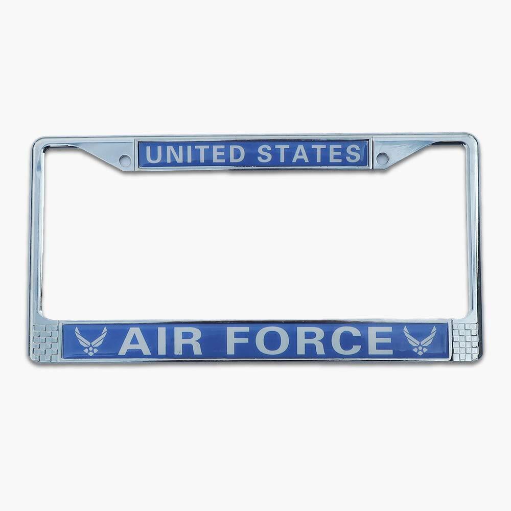 US Air Force (USAF) License Plate Frame | Perfect Veteran & Serving Airman Gi...