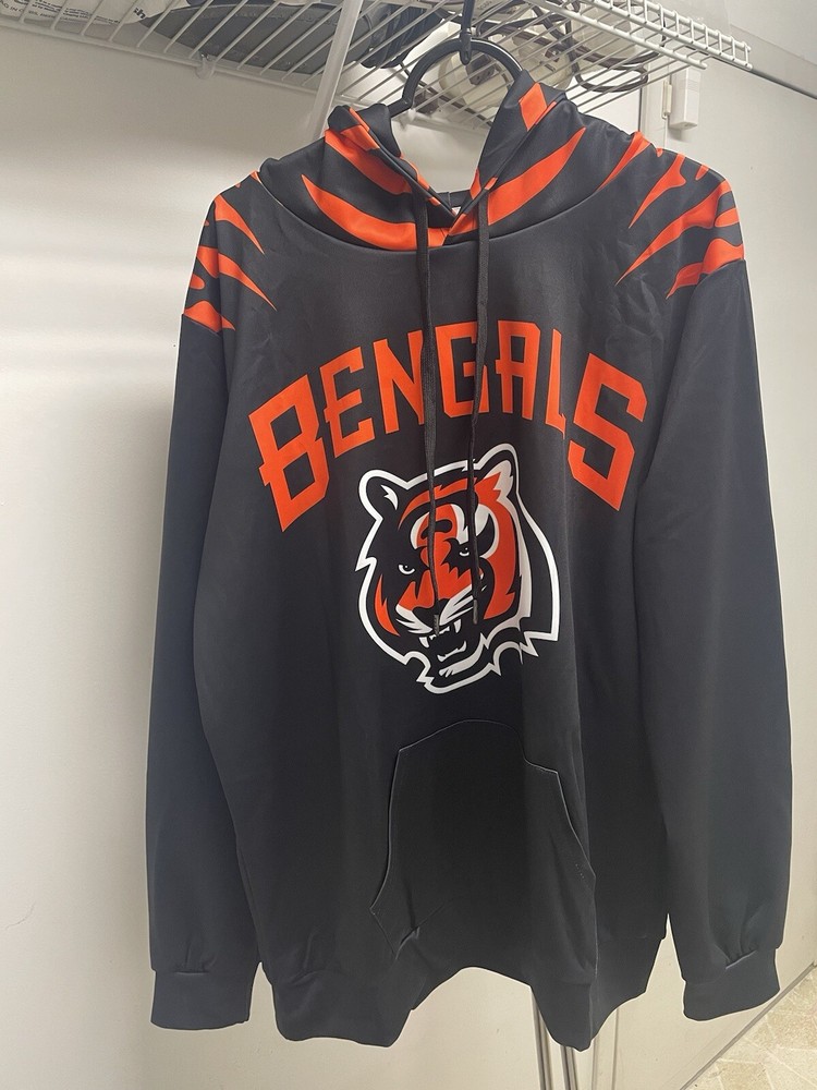 Cincinnati Bengals Hoodie message for size availability