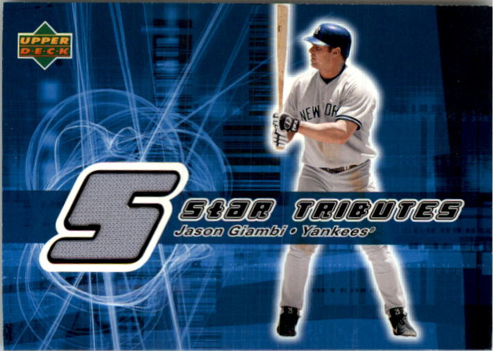 2002 (YANKEES) Upper Deck Rookie Update Star Tributes #JG Jason Giambi