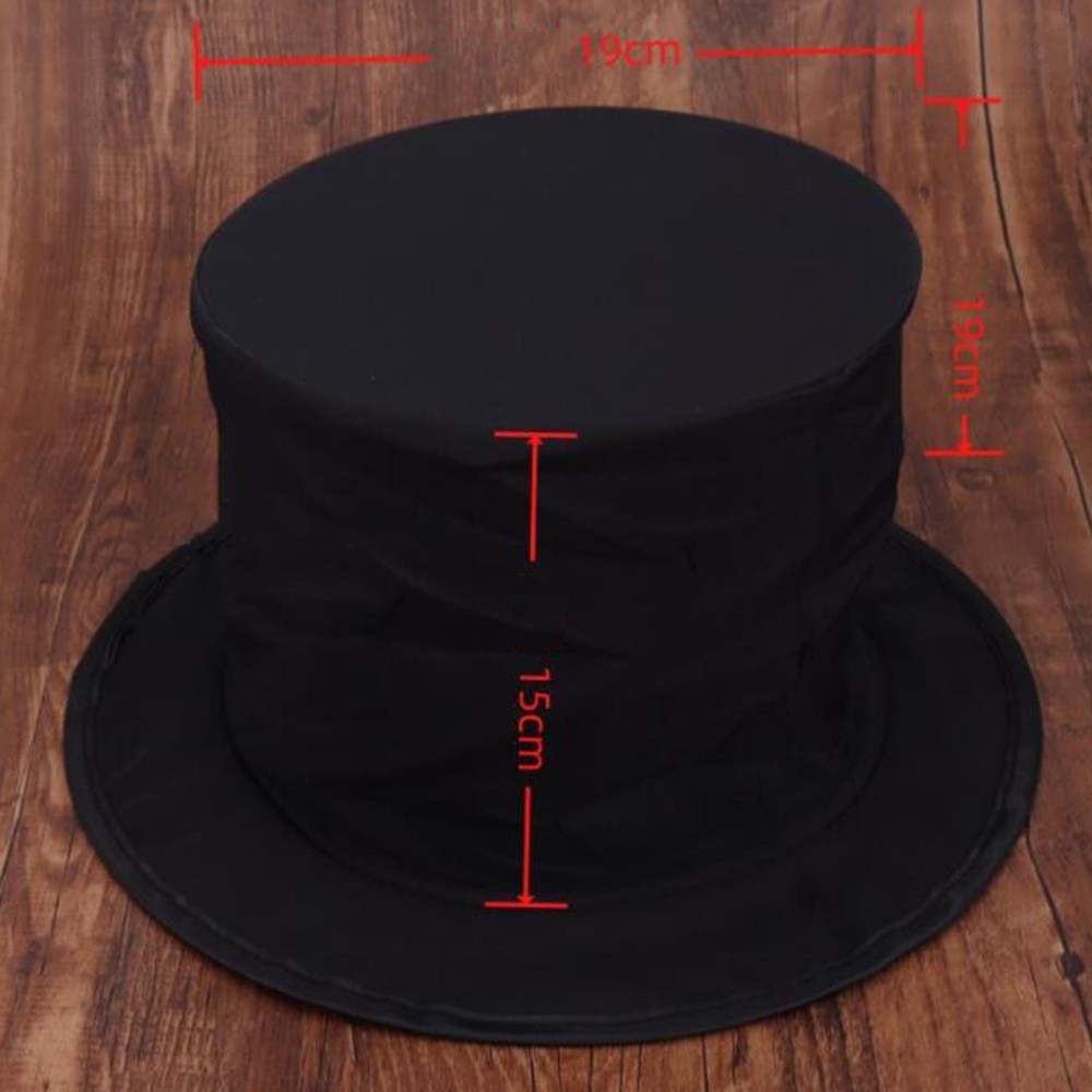 Magician Top Hat Spring Hat Dress up Magician Costume with Compartment Cosplay