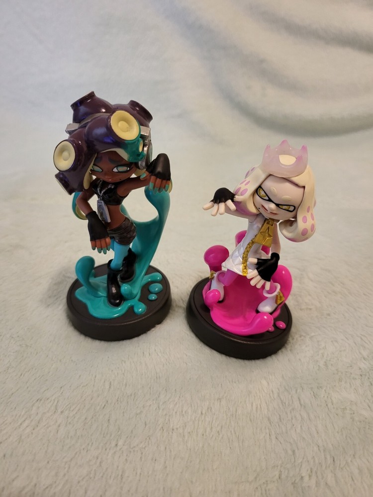 Nintendo Splatoon 2 Pearl & Marina - Off the Hook - Octoling Inkling Amiibo Set