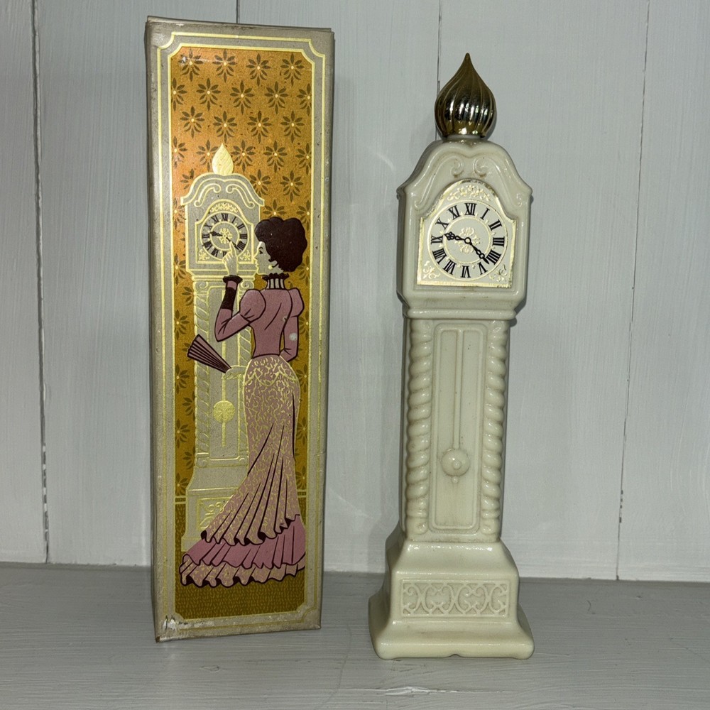 Vintage Avon Fragrance Hours Cologne Bottle 1973 New In Box Full Bottle