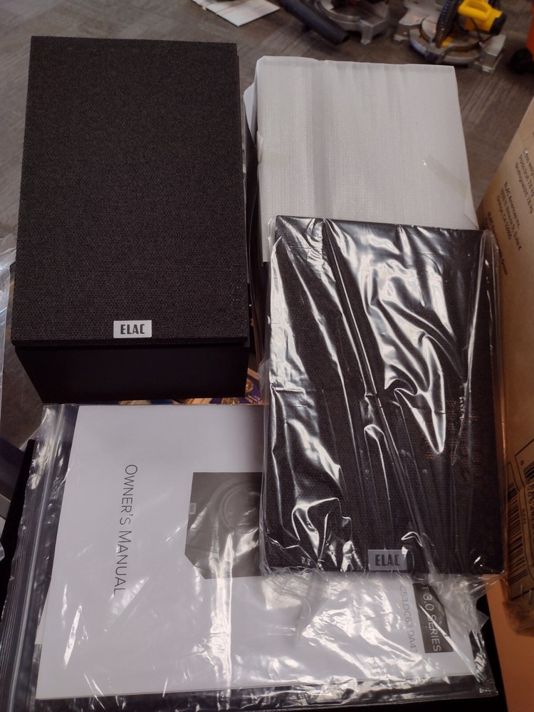 Elac DA43-BK Debut Series 3.0 Two Way Dolby Atmost On-Wall Speakers (Pair)