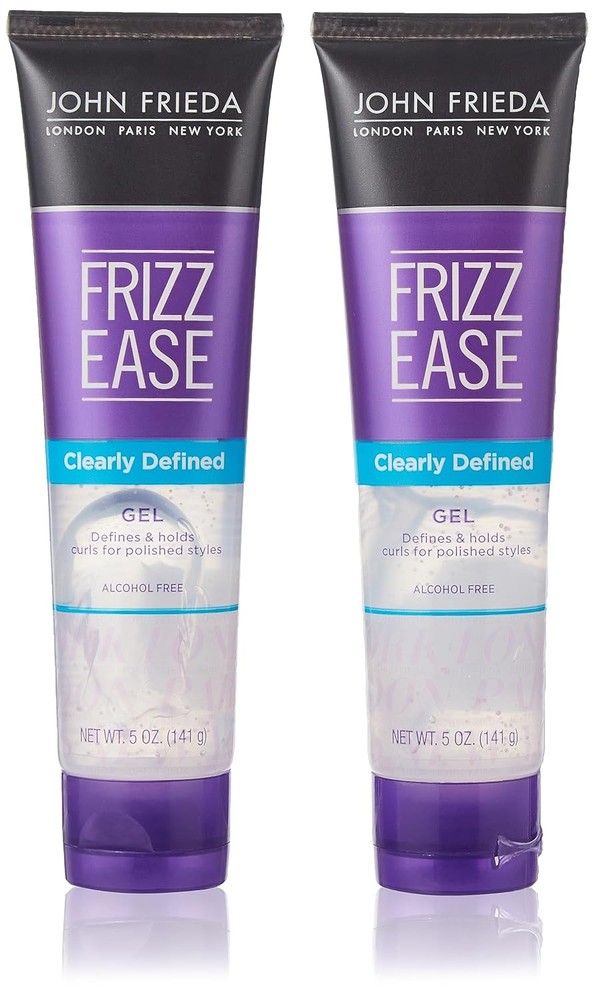 John Frieda Frizz-Ease Clearly Defined Hair Styling Gel Unisex 5oz (2 Pack)