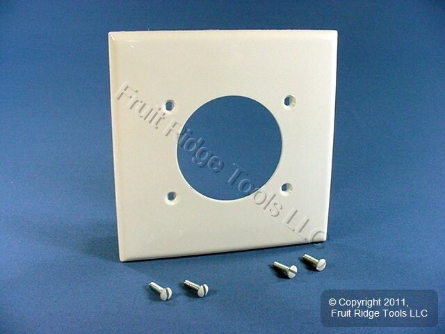 Leviton 80726-W 2-Gang White Dryer Range Welder 2.15