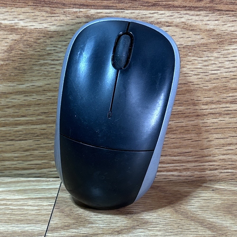 Logitech M150 3-Button 2.4GHz USB Wireless Optical Scroll Mouse - Black/Gray ...