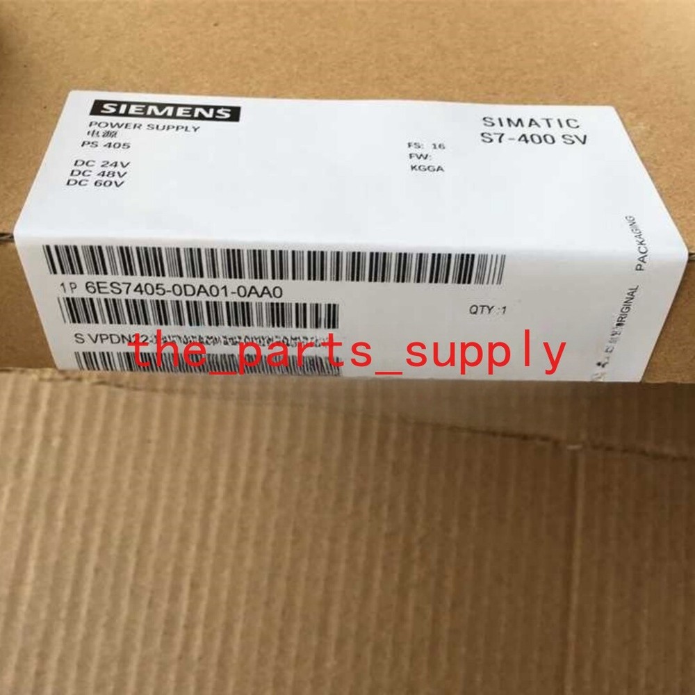 1PC NEW Siemens 6ES7405-0DA01-0AA0 Simatic S7-400 Power Supply