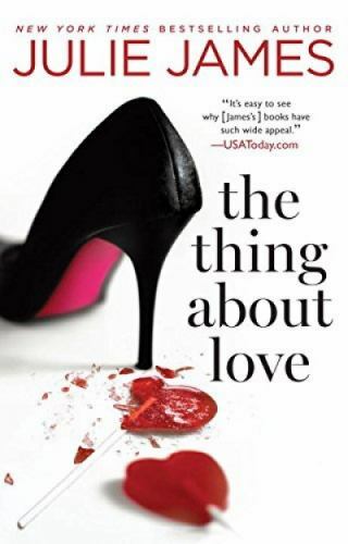 Romantic Comedy Novel Thing About Love by Julie James 2017 Paperback