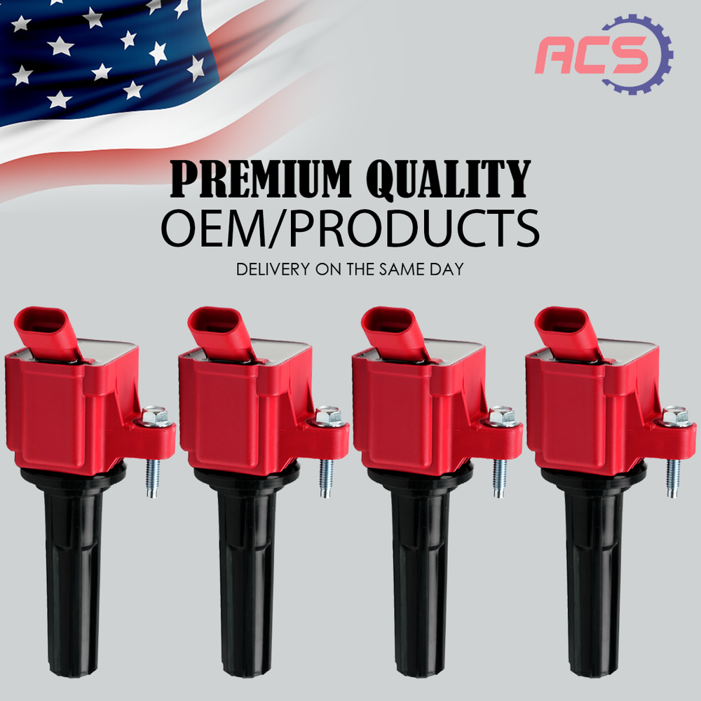 4PCS High Performance OEM Ignition Coil For Chevy Colorado GMC Canyon 2.9L UF497