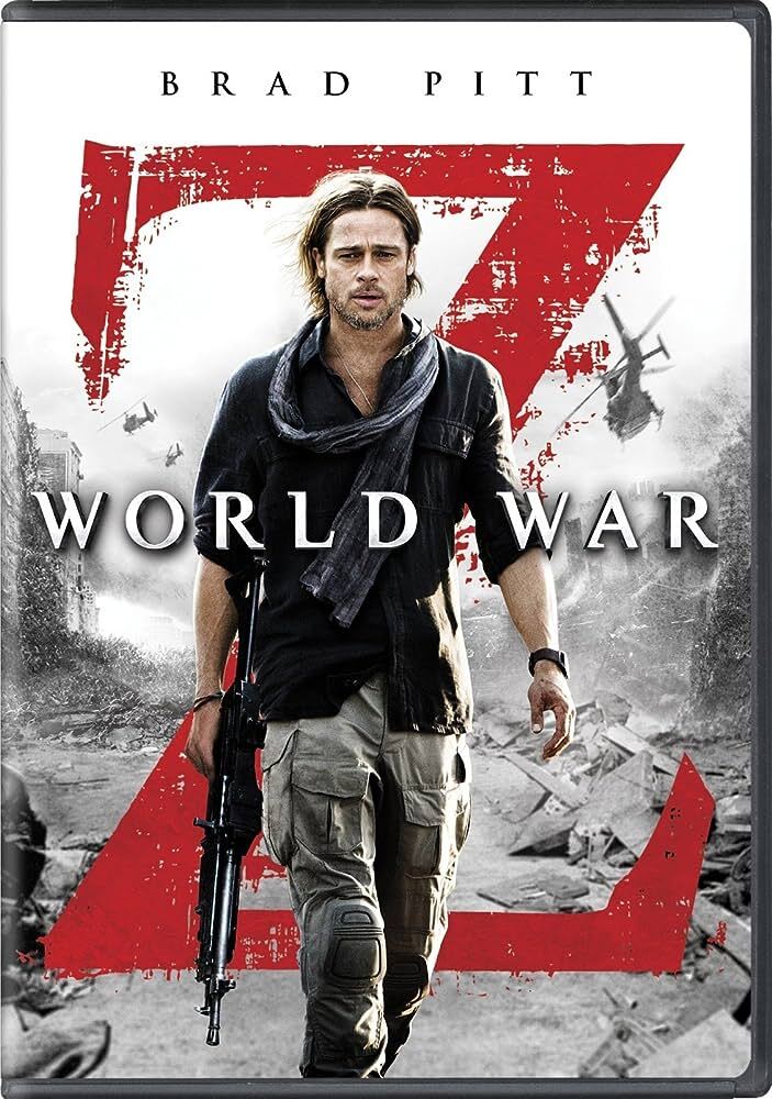 World War Z with Brad Pitt (DVD)- You Can CHOOSE WITH OR WITHOUT A CASE-image
