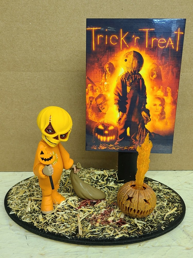 Trick R Treat Sam Custom Made Figure With Base