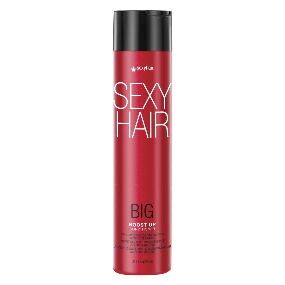SexyHair Big Boost Up Volumizing Conditioner with Collagen for Thicker Hair 10.1 Oz - 20% More