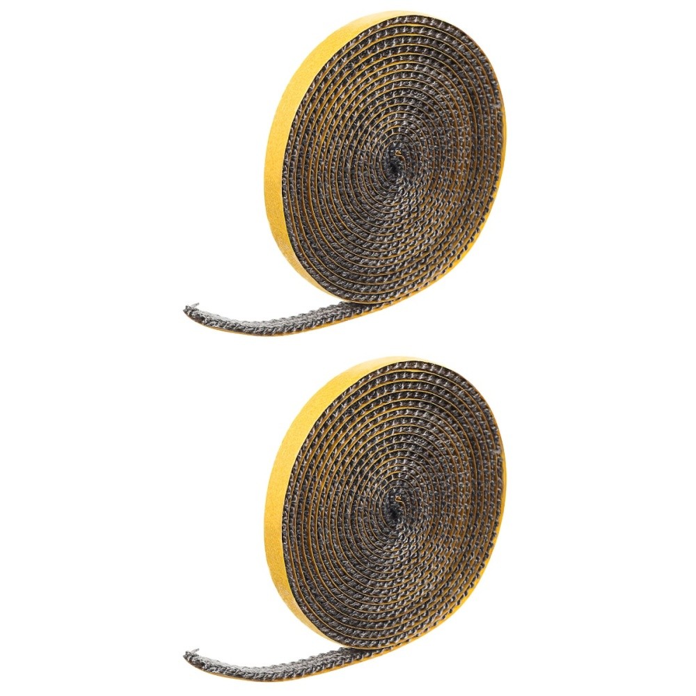 2 Pack Furnace Door Sealing Belt Heat Resistant Sealant Strip Burner Rope