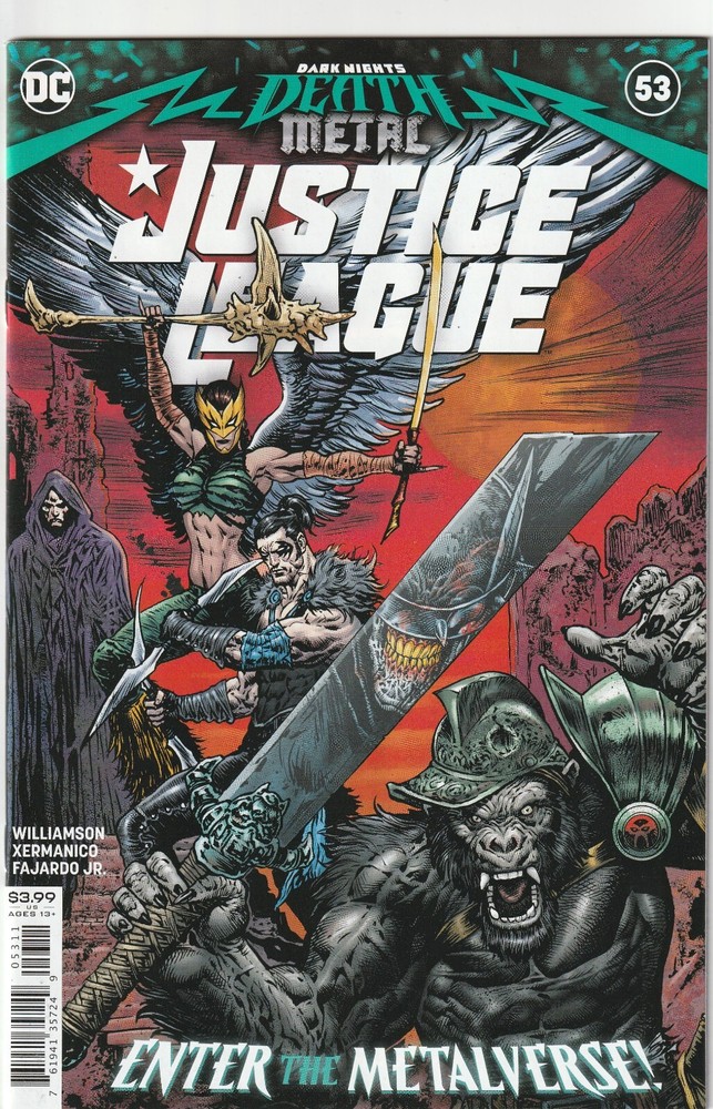 Justice League #53 2018 Cover A Near Mint DC Series [N2]