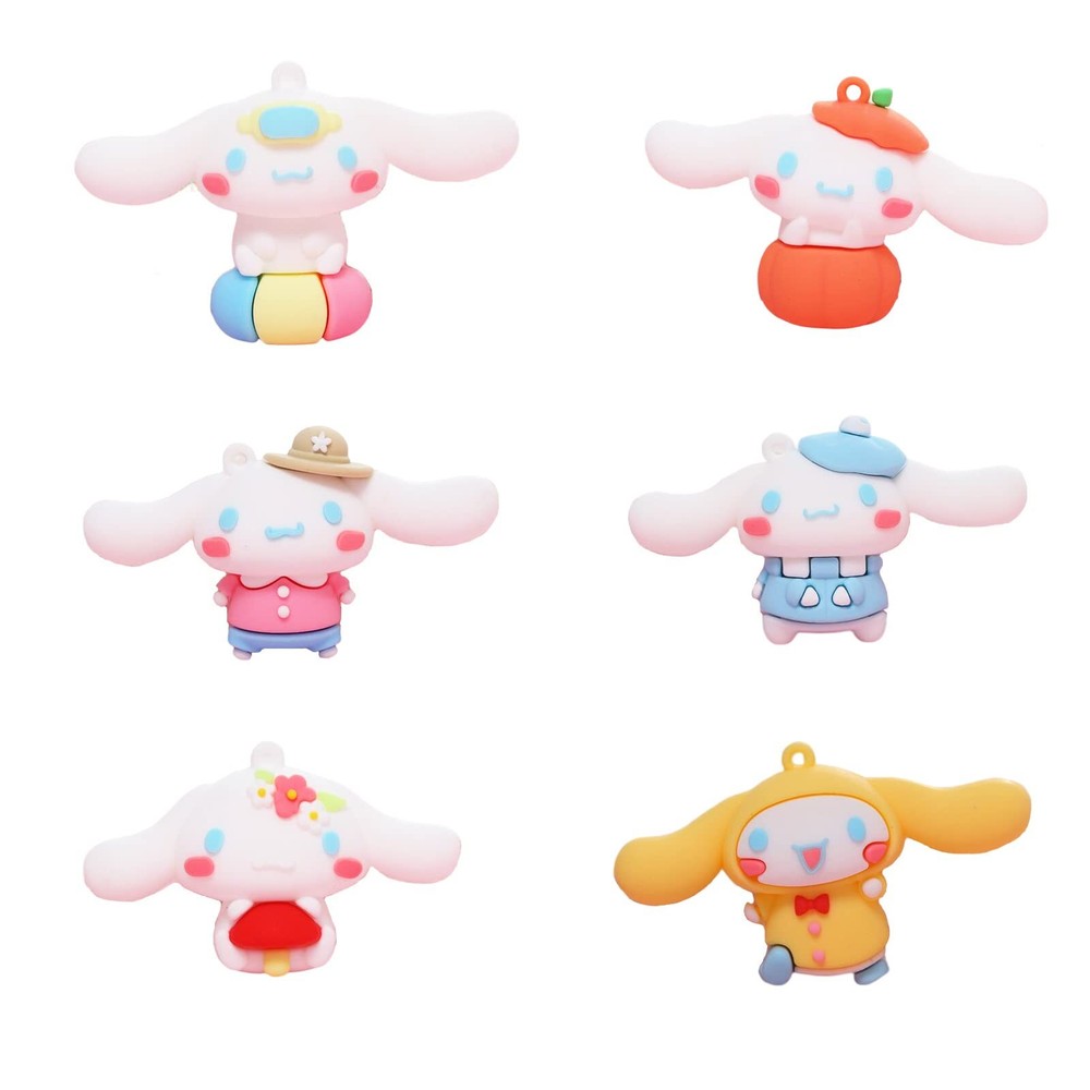 6Pcs Cute Anime Figurines, Kawaii Anime Cake Topper Set,Birthday Party Decora...