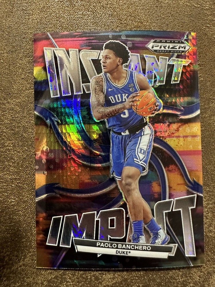 Paolo Banchero 2022-23 Prizm Draft Picks Instant Impact Hyper RC