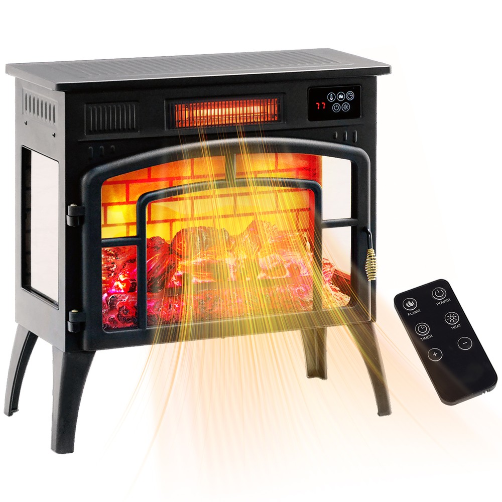 HOMCOM Electric Fireplace Stove,22