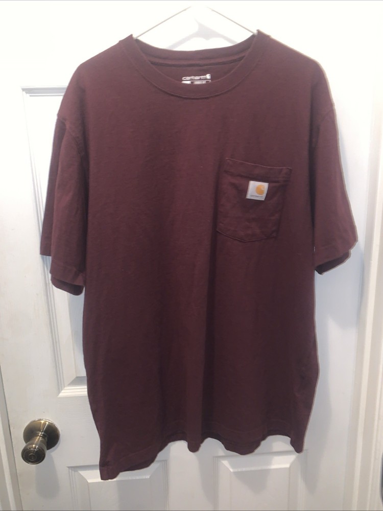 Carhartt Loose Fit Heavyweight Short-Sleeve Pocket T-Shirt  Mens Large