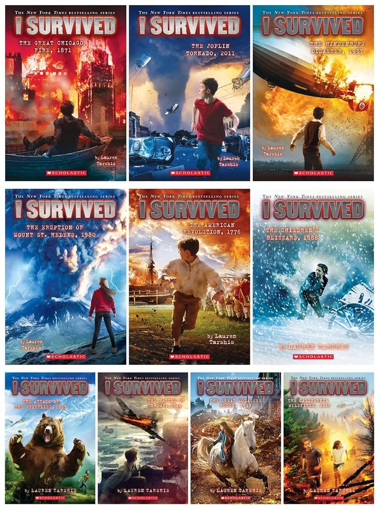 NEW SET! I Survived Series Book Set II (#11 - #20) by Lauren Tarshis