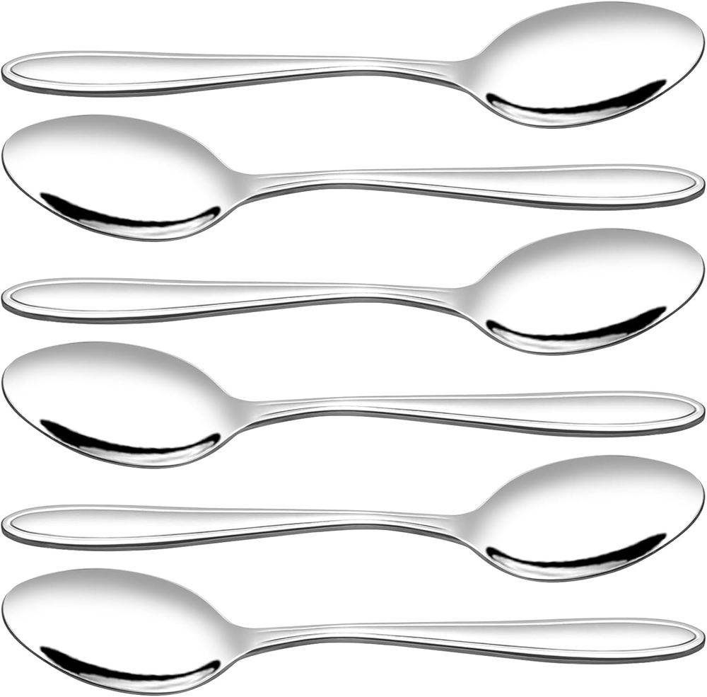 12 Pieces Stainless Steel Dinner Spoons, Silverware Tablespoons Only