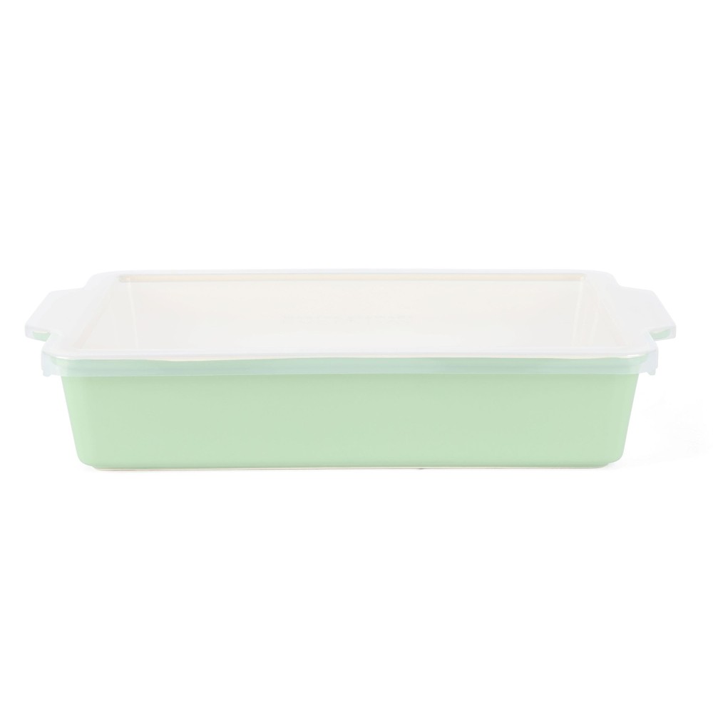 Martha Stewart 16.14 × 3.94 in Green Baking Dish, Non-Stick 5.29 lb