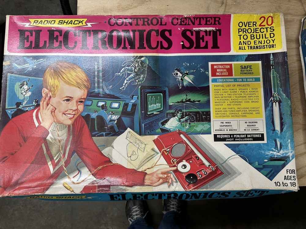 Radio Shack Control Center Electronics Set!