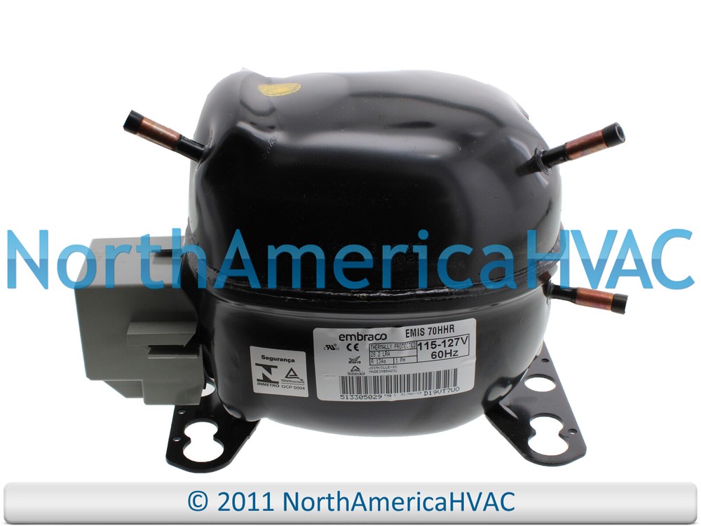 Compressor Replaces Embraco EMIS70HHR EMIS70HHR1 513305029 513305029UA.2