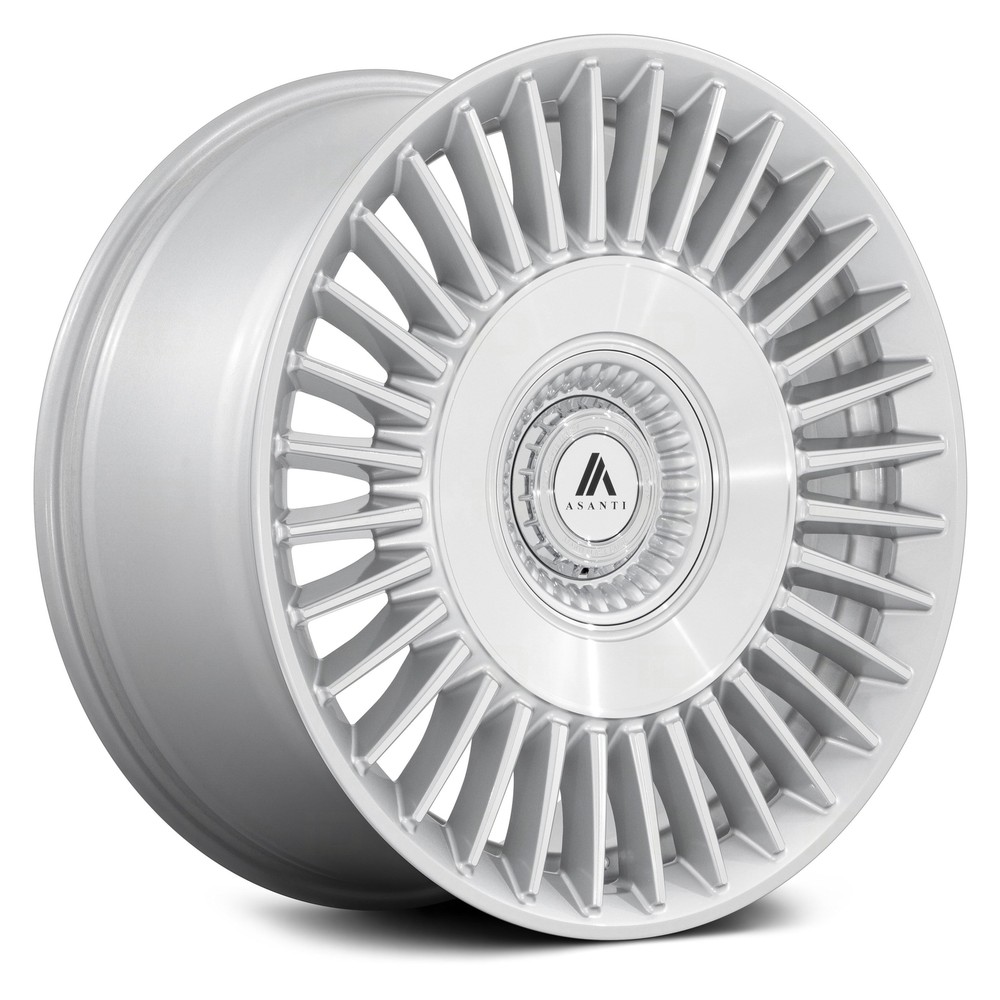 Asanti AB040 TIARA 22x10.5 Silver Wheel 5x114.3 Bolt Pattern