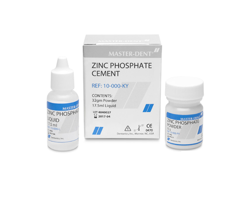 Master-Dent Dentonics Permanent Zinc Phosphate Dental Cement Kit #10-000-KY