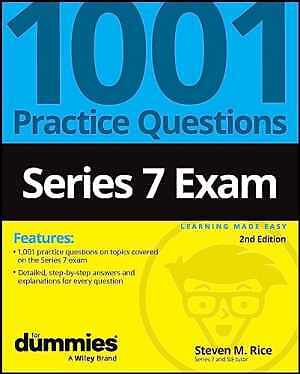Series 7 Exam: 1001 Practice - Paperback, by Rice Steven M. - Acceptable n