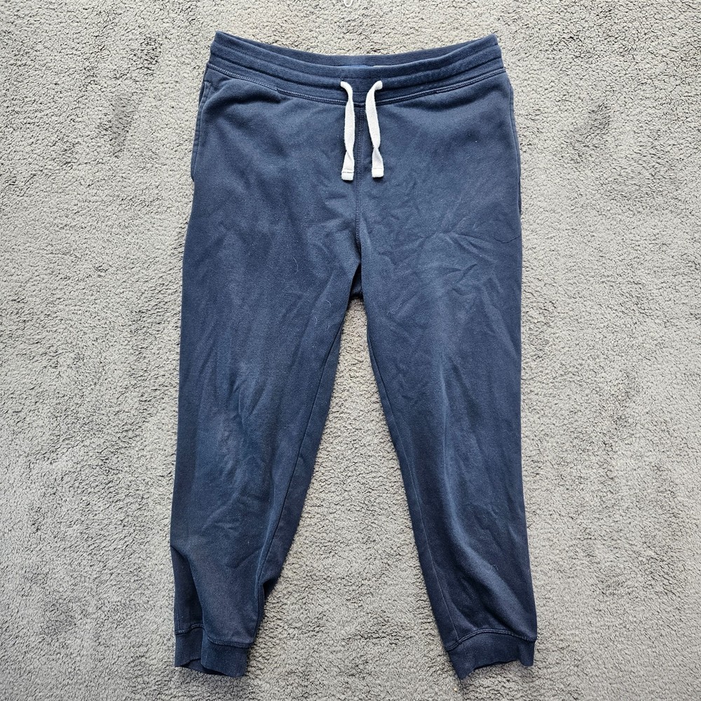 Nautica Jogger Sweatpants Adult Size Medium Navy Blue Athletic Pants