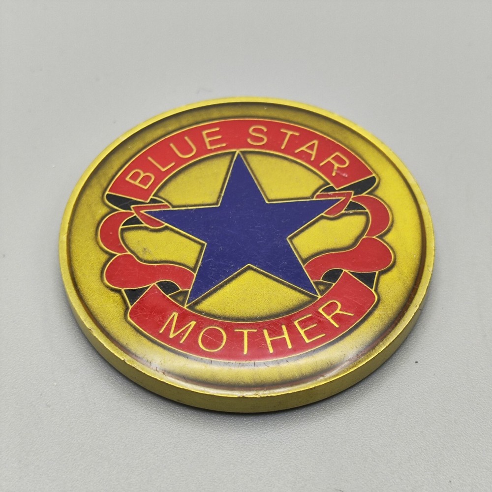 Blue Star Mother USA Military Challenge Coin USMC USN USAF USCG POW MIA
