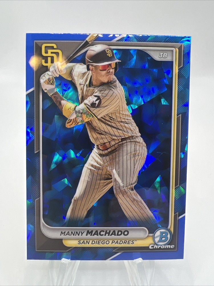2024 Bowman Chrome Sapphire Edition Manny Machado San Diego Padres #12