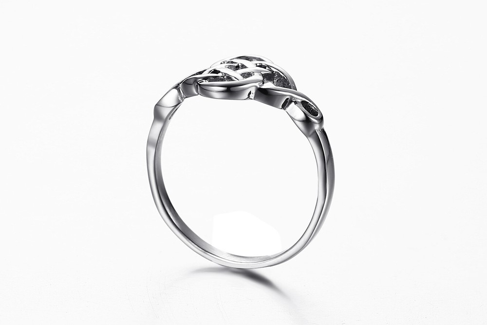 Fashion Titanium Steel Jewelry Silver Hydra Men's And Women's Ring Accessories