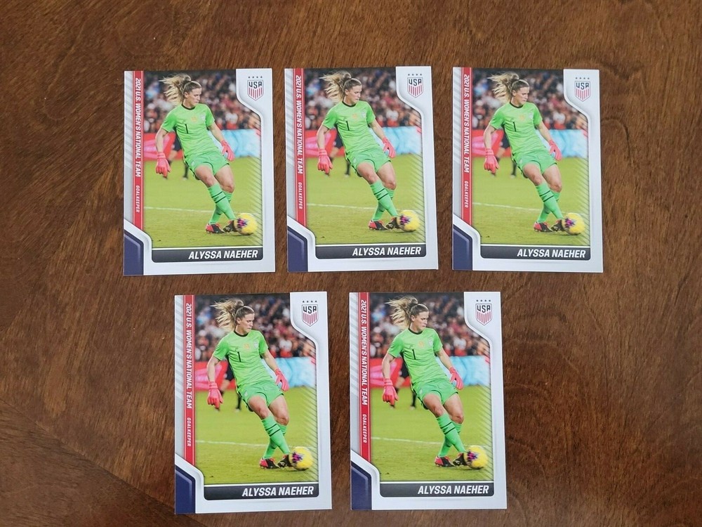 Alyssa Naeher 5 Card Lot 2021 USWNT Panini Instant Soccer Trading Cards