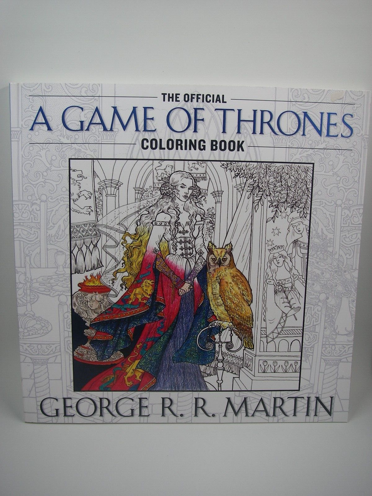 The Official Game of Thrones Coloring Book from A Song of Ice and Fire Series-image